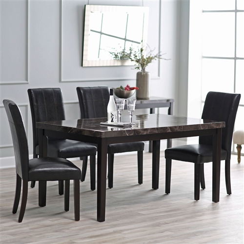 Contemporary 60 X 36 Inch Dining Table, 60 X 36 Dining Table