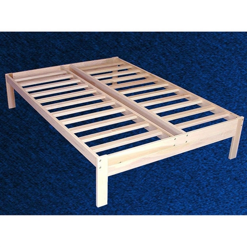 Unfinished Wood Platform Bed Frame, Unfinished Bed Frame