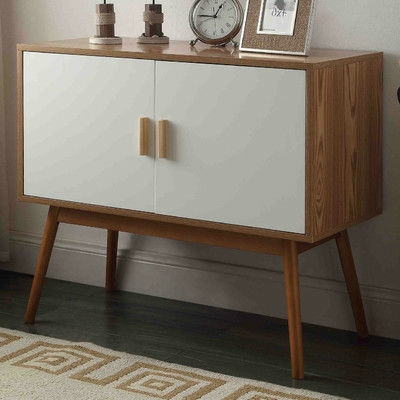 Mid Century Modern Console Table, Small Modern Console Table With Storage