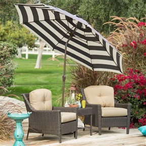 farm and fleet patio umbrella Replacement Canopy for Purple Leaf 8' Square block 180gsm fabric Stylish 9-Ft Market Patio Umbrella